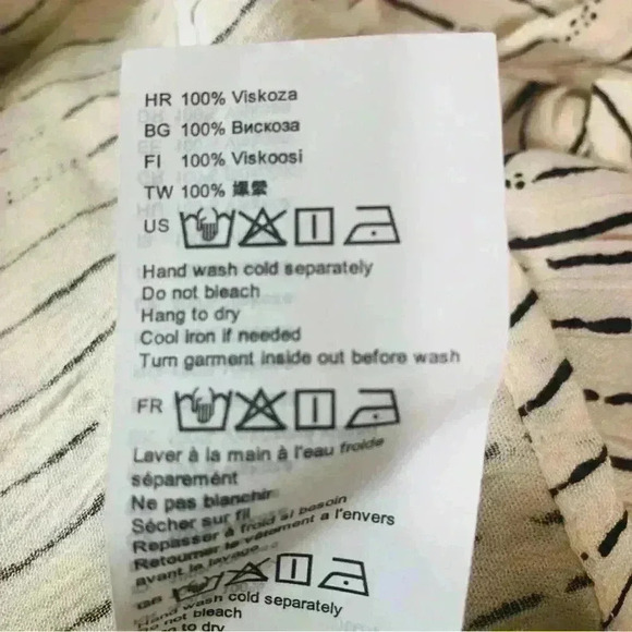 Billabong women sleeveless crop top ivory/black ties on shoulders size Large NWT - Picture 10 of 12